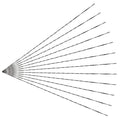Murtenze 12PCS Spiral Scroll Saw Blades, Plain End Saw Blades Assortment for Wood Metal Cutting Sawing Carve (#5 Fast Wood Cutting)