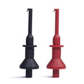 Test Hooks Clips, Multimeter Test Lead Kit Mini Test Hook Clip for 2mm Plug Test Probe Electronic Testing IC Grabber
