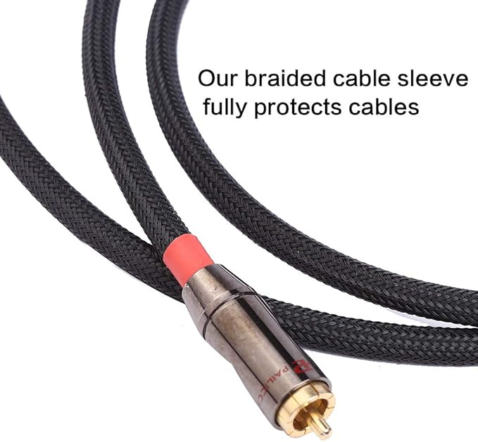 Keco 100ft – 3/4 inch PET Braided Expandable Cable Sleeve – Wire Sleeving for Audio Video and Other Home Device Cable Automotive Wire - Black