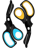 MEUUT 2 Pack Trauma Shears Patented Bandage Scissors - Medical Supplies with 8 inch Heavy Duty Medical Scissors for EMT Workers Nurses