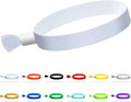 100 Pcs Cloth Event Wristbands, Event Wristbands, Colored Wrist Bands for Events, for Lightweight Concert Wrist Strap for Activities, Party Bracelets for Events (Color : White)