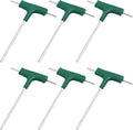Antrader T-Handle Hex Key Wrench, 3-Way Allen Key Wrench Set Metric with Plastic Handle for Home Repair (4mm/4mm/3mm)