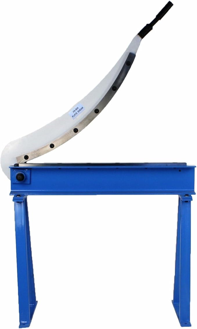 Erie Tools Manual Guillotine Shear 32" x 16 Gauge Sheet Metal Plate Cutting Cutter w/Stand