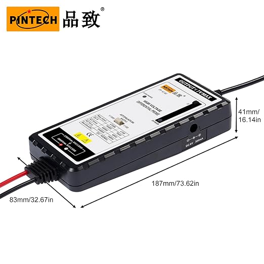 PINTECH Oscilloscope Probe 14kV, 100MHz High Voltage Differential Probe kit 3.5ns Rise Time 100X/1000X Attenuation Rate, PT-6140