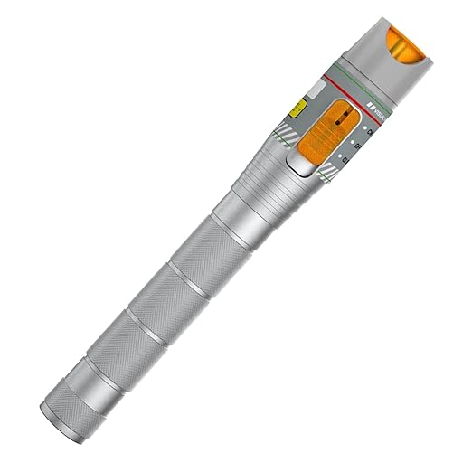 Visual Fault Locator 50KM, VFL Fiber Optic Light Source Tester, Red Light Pen Equipment for 2.5mm Universal Connector, FC/SC/ST/LC Adapter for CATV Telecommunications, Fiber Network Cable Test