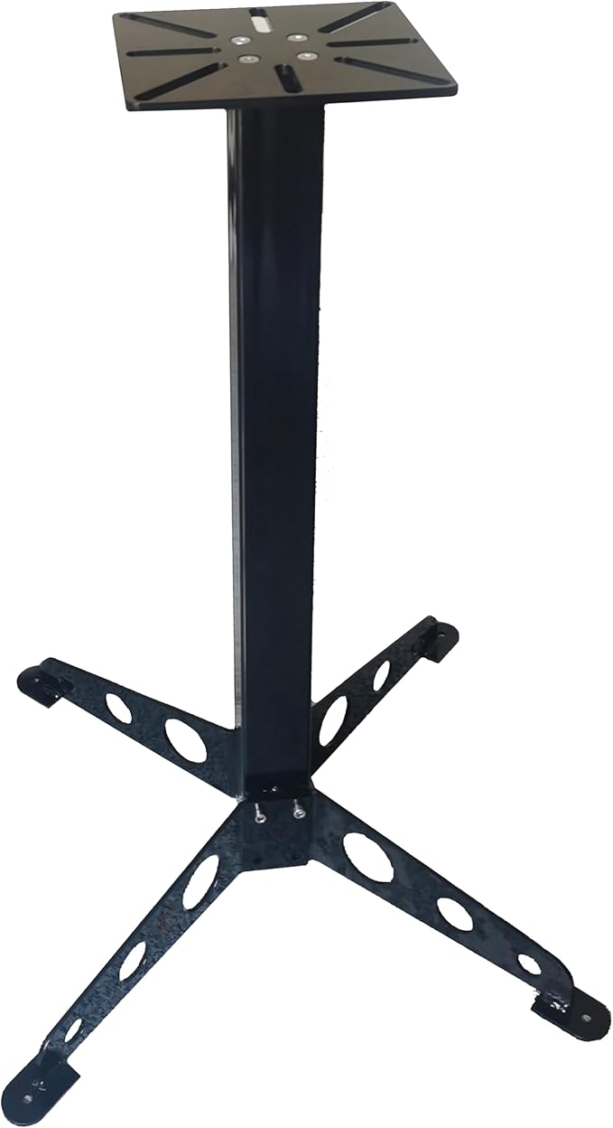 Mount Vise and Grinder Floor Pedestal/Bench Top Grinder Stand, 500-pound Weight Capacity