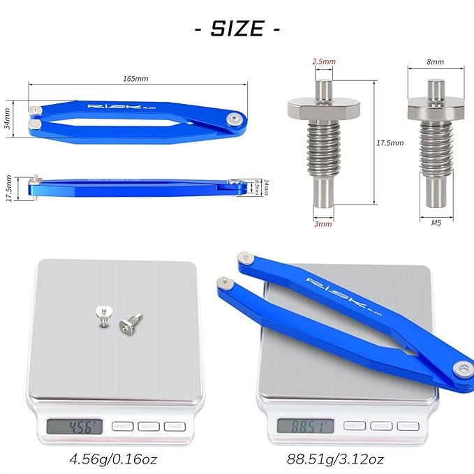 Pin Spanner for Bike Crank Arm Caps - Box End and Adjustable Pin Wrench for Shimano, Campagnolo, FSA, and More Mountain and Road Bicycles - MTB Tool