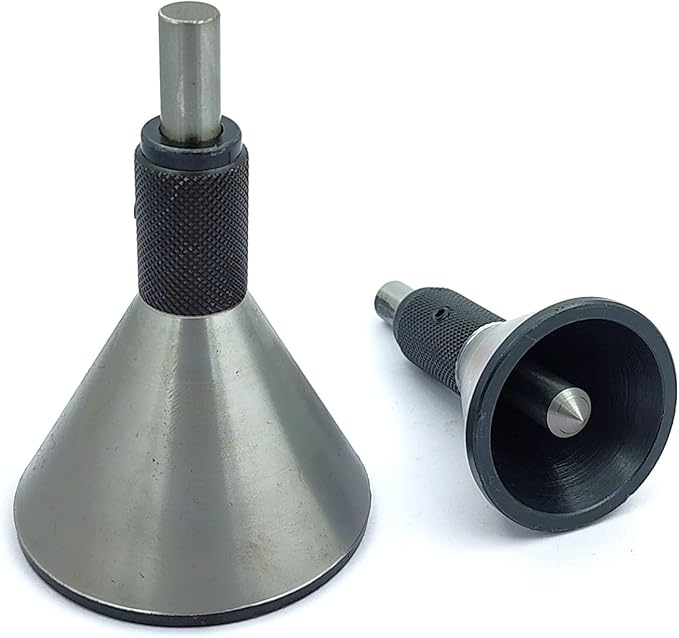 Engineer Machinist Bell Punch Hand DIY Tool for Center Finding on a Round Bar Machine Tools ((SET OF BOTH))