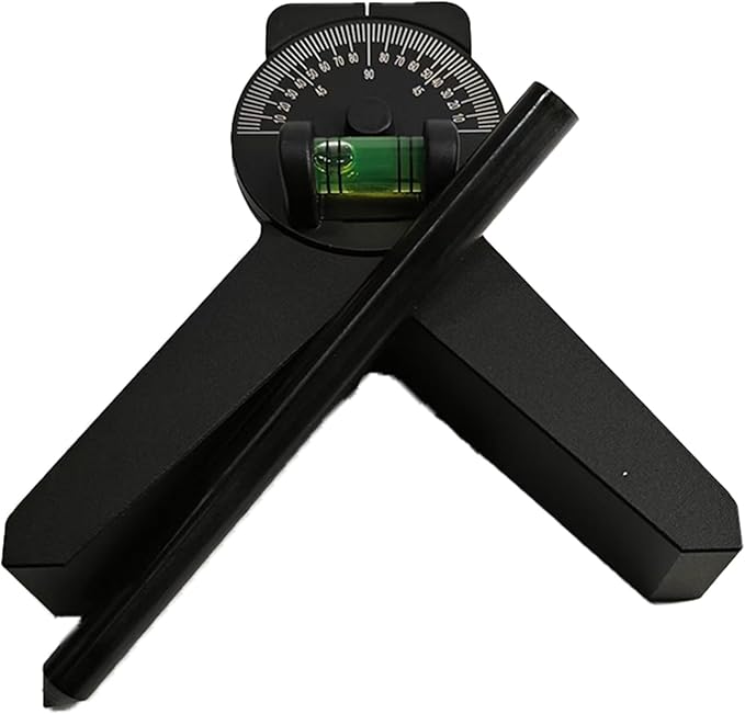 Magnetic Centering Head, Pipe Center Finder, Pipefitter Tools, Y-Shape w/Adjustable Dial Bubble Protractor
