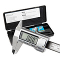 All-Metal Small Digital Caliper 0-4" Mini Measuring Tool, Micrometer Caliper with Auto-Off Feature, Interchangeable Between inches and millimeters for DIY/Household and 3D Printing