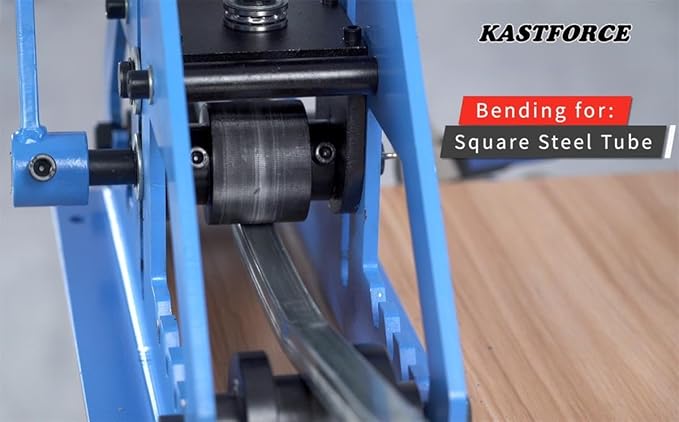 KF5013 Tube Roller bender Pipe Rolling Machine With 6 Dies For Both Round And Square Tubes