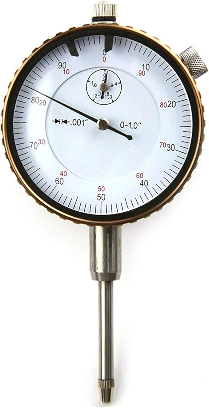 Nortools Dial Indicator 0-1" AGD SPEC 0.001" with Graduation Travel Lug Back, 2" Dial Dia measuring tool