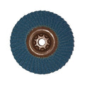 CS Unitec | 93485 | Plantex® Weld-Ex Flap Disc. Multigrain 40/60 grit, 4-1/2" Diameter (Pack of 10). Ideal for Carbon Steel and Stainless Steel. - Made in Germany