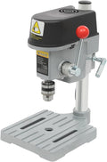 Mini Bench Drill Press Stand, Portable Bench Drilling Machine, 0.98 Inch DepthTable Driller Chuck, Used for Drilling Iron, Wood and Plastic, 110V 340W