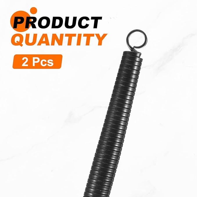 HARFINGTON 2pcs PVC Spring Tube Bender 16.3mm OD 520mm Long B Type Conduit Pipe Bender Bending Spring for Pipe Bending Devices in Home Hydropower, Black