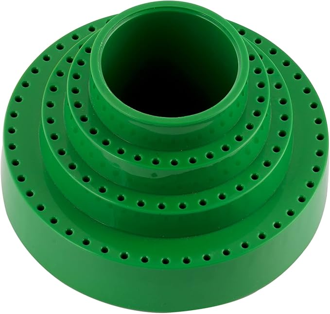 DZQ Rotating Bur Holder 116 Holes,Rotary Tool Holder 1/8"Diameter,Mandrel Drill Holder 360 Degree Rotating,for Drill Home and Garage Tool Accessories(Green)
