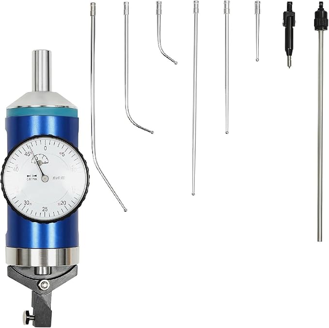 Centering Indicator, Centering Test Dial Gauge, Co-Ax Coaxial Centering Indicator Precision Milling Machine Alignment Dial Test Complete Set
