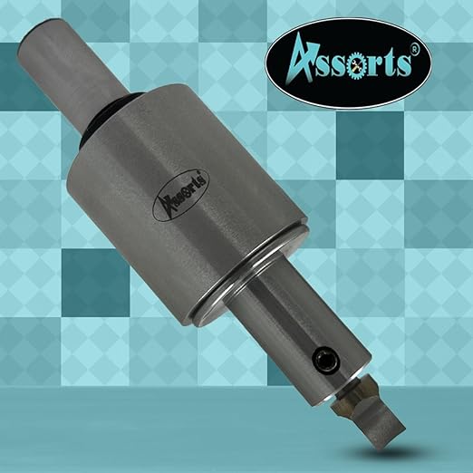 ASSORTS Precision Rotary Broach with 3/4” (19.05 mm) Shank & H.S.S Square Punch 7 Pcs– Ideal for CNC, Lathe, Milling & Drilling Machines