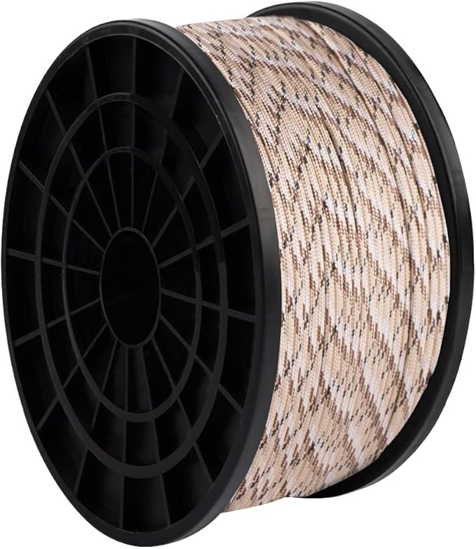 HERCULES Type III Paracord 550 Paracord Rope Parachute Cord, 50' Camo for Survival Rope, Survival Cord