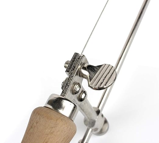 2M Wire Saw + Coping Saw Steel Frame for Wood Stone Jade Metal Cutting Multifunction Hand Tool