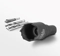 3/4 Inch Hole Saw with 9.1mm Triangle Shank Arbor, JTemgle Bi-Metal Hole Saw Heavy Duty Hole Cutting Tool for Cornhole Boards, Recessed Lights, Wood, Plastic, Drywall & Soft Metal