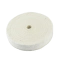𝐋𝐮𝐨 𝐤𝐞 6'' 70 Ply Cotton Buffing Wheel - 1/2'' Arbor Premium Cloth Abrasive Cotton Polishing Buffing Wheels for Bench Grinder