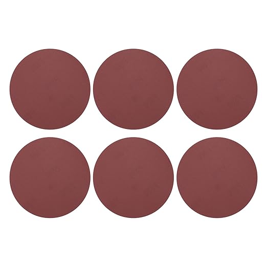 HARFINGTON 10 Pcs 8 Inch Sanding Disc 800 Grit Hook and Loop Sandpaper Random Orbital Sander Pads for Woodworking Automotive Metal Polishing