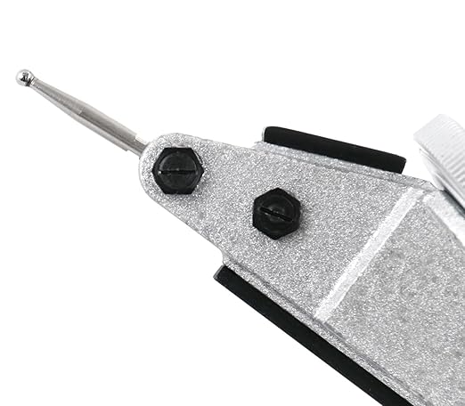 Accusize Industrial Tools 0.060'' by 0.0005'' (Range by Graduation) Horizontal Test Indicator with 1.5'' Dial Diameter, 0511-2001