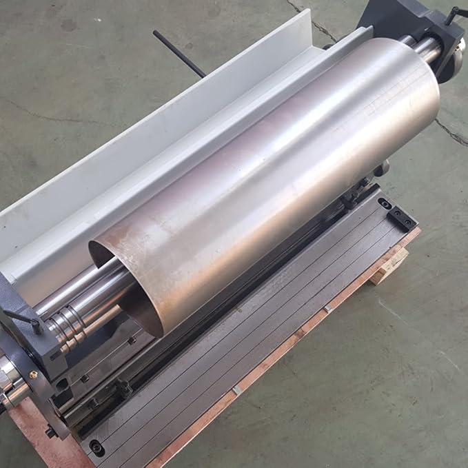 KAKA Industrial Sheet Metal Brake, 30 inch Shear and Slip Roll Combo 3-in-1 | 20-Gauge Capacity Heavy Duty Bending Machine with Back Gauge and Segment Fingers for Metal Fabrication