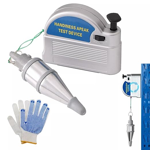 Retractable Plumb Bob, Automatically Stretch Line Quickly Stabilize Magnetic Retractable Plum Bob, for Construction Industry Assignments with 19.7 Ft Auto Recoil Cord & Quick-Stabilizing (1 Pcs)