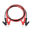 14 Gauge Jumper Wires Alligator Clips to Alligator Clip Heavy Duty Silicone Test Leads Set 2Pcs 39"/1m