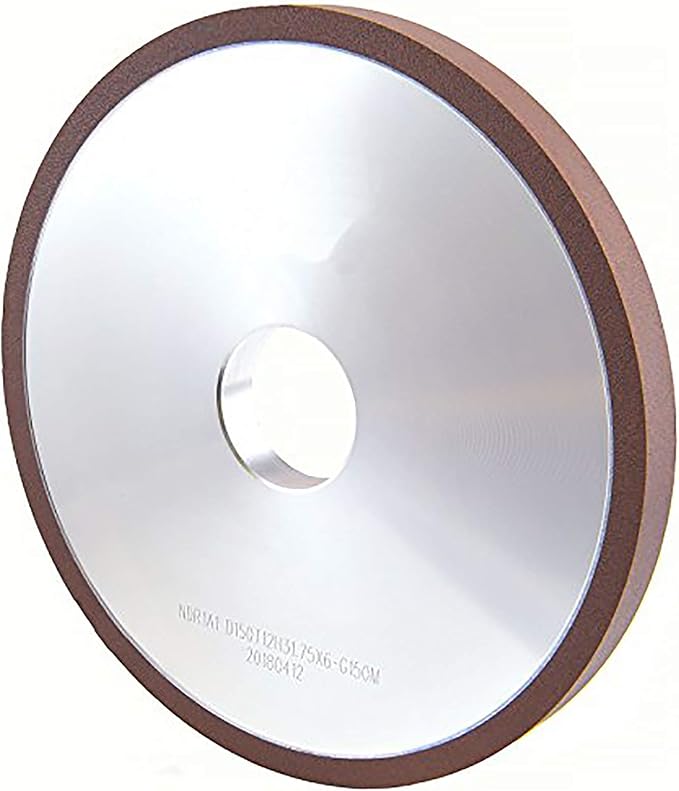 MaxTool Dia 6" 1A1 Diamond Plain Wheel Abrasive Grinding Wheel Thick 1/2" Grit#150 Resin Bond; NDR1A1D6T12X6G15M