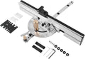Precision Miter Gauge for Maximum Stock Support and Repetitive Cut Flip Stop