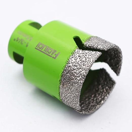 Diamond Core Drill Bit - 1-3/4" Tile Hole Saw 45mm for Porcelain Tile Granite Marble Masonry Brick