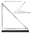 48 Aluminum Combination Square Carpenter Tools | Adjustable 45° & 90° Angles for Framing/Roofing/Staircases | Professional Woodworking & Construction Triangle Ruler Tool