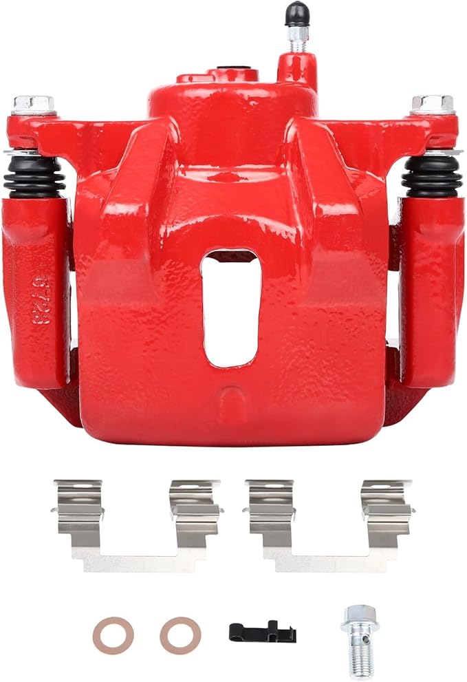 SCITOO Front Left Brake Caliper With Bracket 19B2698 Compatible For Pontiac Vibe 2003-2008 For Toyota Corolla 2003-2008 For Toyota Matrix 2003-2008