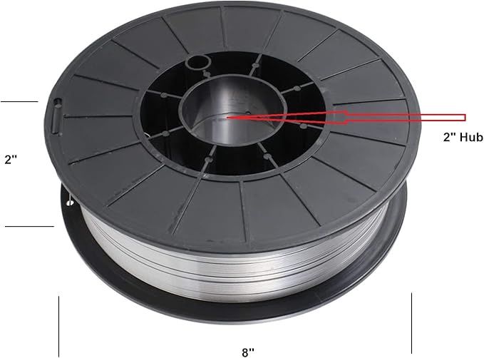 Aluminum 5356 MIG Welding Wire .035" Wire 5 Ibs .035" 1 Roll ER5356 (.035" 5 Ibs Roll) ER5356-035-5