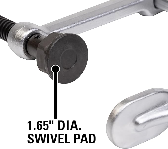 Wilton Heavy-Duty F-Clamp, 24" Opening, 4-3/4" Throat, 2660 Lbs. Clamping Force (Model GSM60)