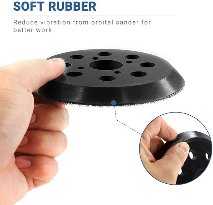 5" Orbital Sander Backing Pad, Sander Pad Replacement for Craftsman Random Orbit Sanders 315116070,315112180