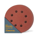 POWERTEC 25PK, 180 Grits, Sanding Discs 5 Inch - Hook and Loop, 5 Inch 8 Hole Aluminum Oxide Sandpaper Discs, Woodworking Sanding Pads for Random Orbital, Palm, Air, DA & Pneumatic Sander (45018)