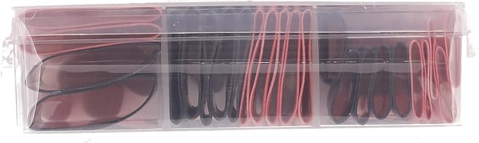 Wirefy Heat Shrink Tubing Kit – Wire Heat-Shrink Tubing Adhesive Lined – Waterproof Heatshrink Tubing with Adhesive – Black and Red Large Shrink Tubing – UL Listed – 200PCS