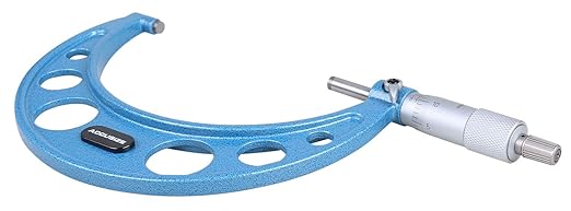 Accusize Industrial Tools 4-5'' by 0.0001'' Ultra-Precision Outside Micrometer, Eg00-0005