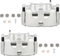 cciyu 18B5405 18B5404 Front Left & Right Brake Calipers With Bracket For Ford For F-150 2012-2016,For Ford For Lobo 2011-2013