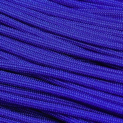 The Paracord Store | Type III 550 Paracord - 100 FT Hank, Electric Blue | Heavy Duty 7 Strand Tactical Paracord - USA Made Nylon Outdoor Parachute Cord for Camping, Fishing & More - Survival Cord