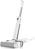 JONR S20 Pro FlexReach Wet Dry Vacuum Cleaner, 180° Lie-Flat Cordless Vacuum Mop All-in-One for Hard Floors, Floor Cleaner Machine with Self Propelled, 0.1Inch Edge Cleaning, One-Step Cleaning, White