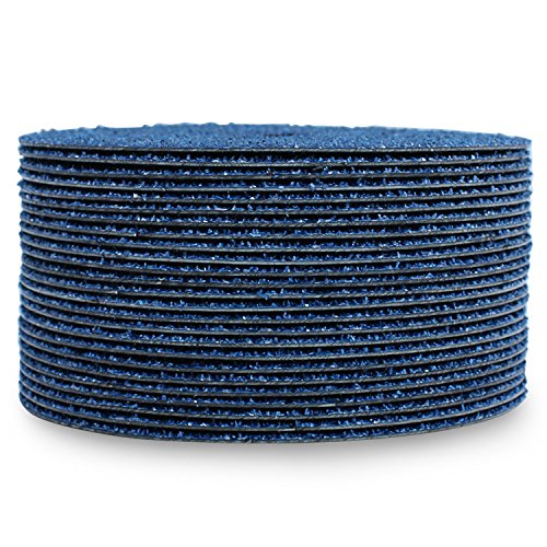 BHA Zirconia Resin Fiber Grinding and Sanding Discs, 7” x 7/8”, 36 Grit - 25 Pack