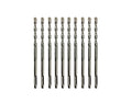 Generic Direko 10 Piece Carbide-Tipped SDS-Plus Rotary Hammer Drill Bit Set Length 12"",Twist Drill 7/8"",for Masonry，Concrete,Brick Granite etc.