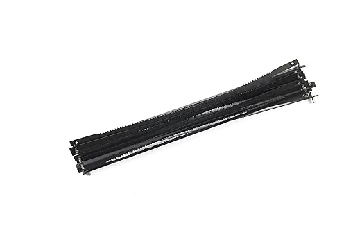 5-Inch Scroll Saw Blade Pin End Replacement 36Pack for Wood, High Carbon Steel(28TPI, 12 TPI, 10TPI 12pcs Each)