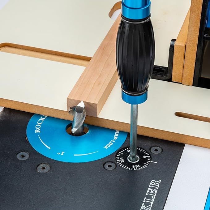 XL Box Joint Router Jig – Precision Indexing & Box Joint Jig for Router Table – Airtight Fit, Smooth Glide Sled & Durable Table Saw Jigs – Ideal Framing Jigs for Cabinets & Router Table Woodworking