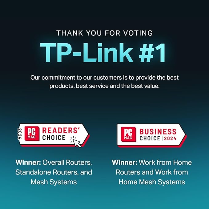 TP-Link Deco XE75 Pro AXE5400 Tri-Band WiFi 6E Mesh Router - 2.5G WAN/LAN Port, 2 x Gigabit LAN Ports, Covers up to 2900 Sq.Ft, Replaces WiFi Router and Extender, AI-Driven Mesh, 6GHz Band, 1-Pack